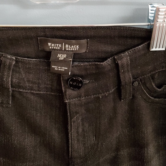 White House Black Market Noir Jeans - Picture 4 of 6